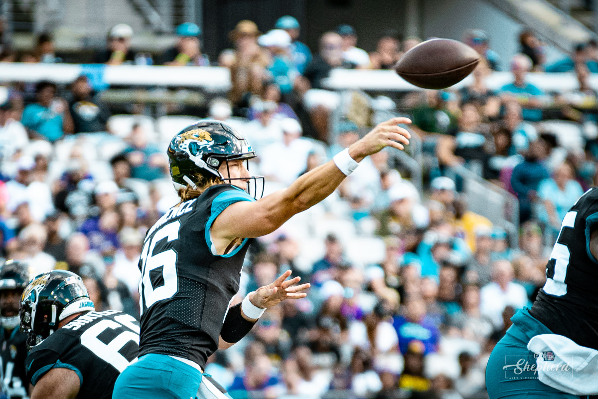 Jacksonville Jaguars 28, Baltimore Ravens 27 Trevor Lawrence Has His