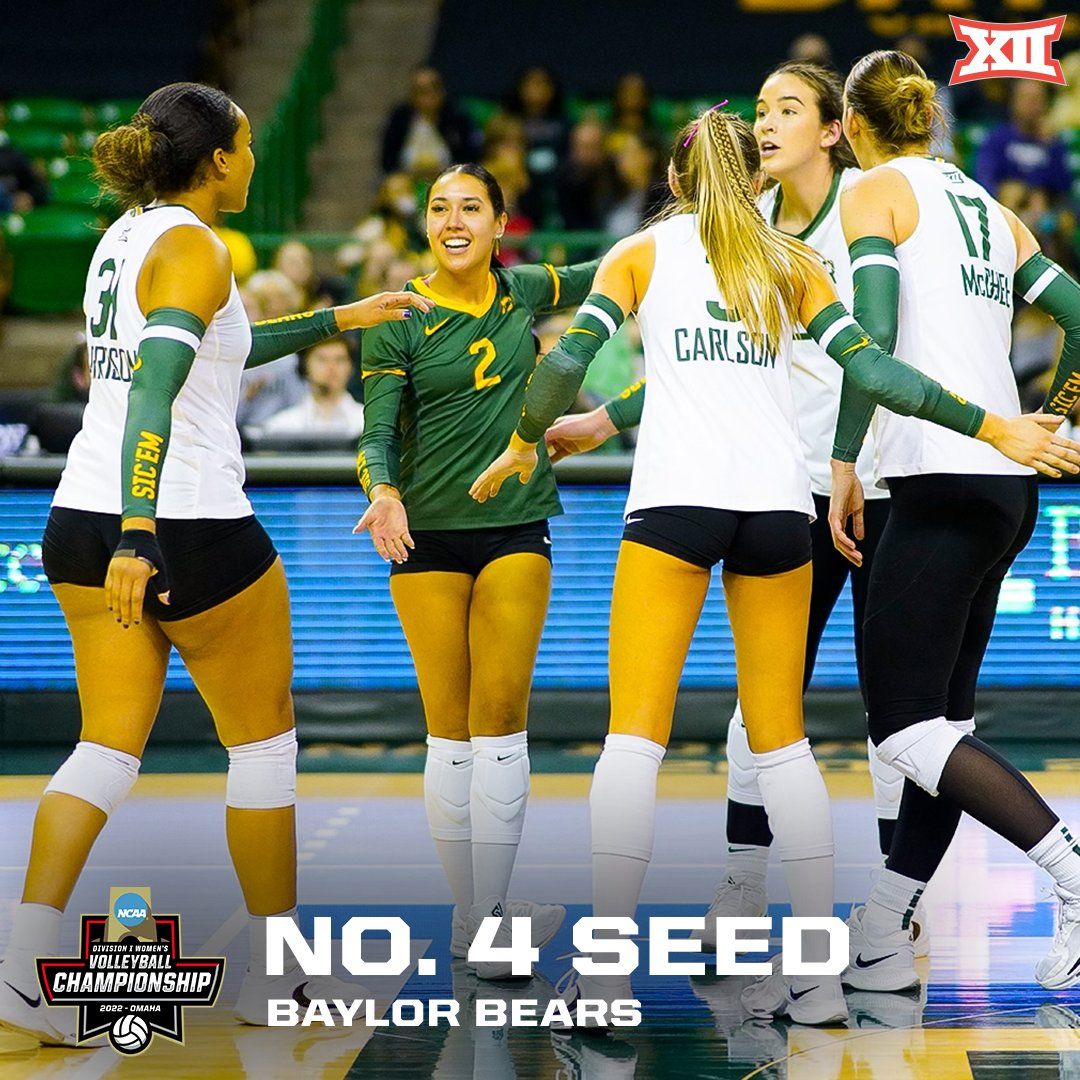 Baylor Bears Volleyball Garners No. 4 Seed in Louisville NCAA Tournament Region - Inside The Bears on Sports Illustrated: News, Analysis, and More - Vimarsana News