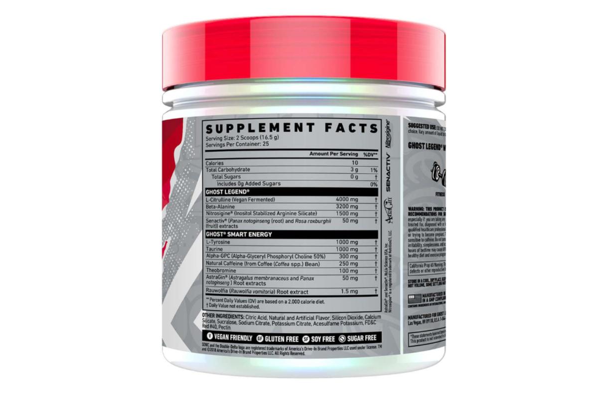 How Much Caffeine Does Ghost Pre Workout Have EOUA Blog