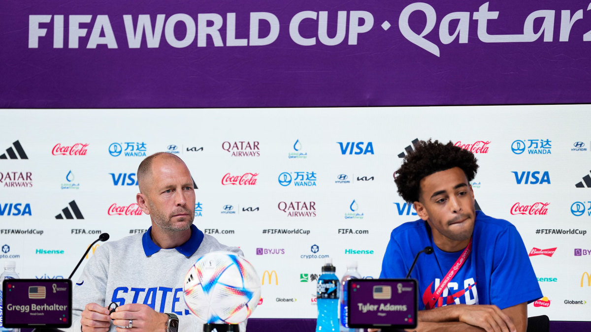 USMNT manager Gregg Berhalter and captain Tyler Adams