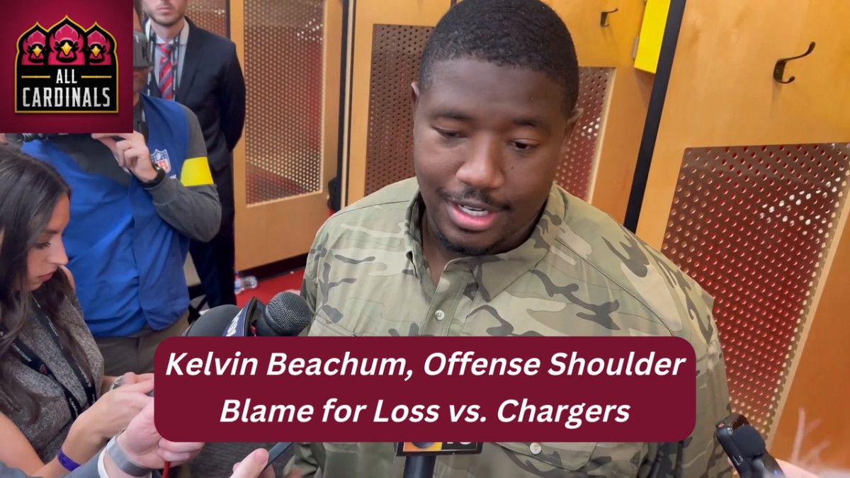 Kelvin Beachum Says Arizona Cardinals' Offense Shoulders Blame for Loss to Chargers - Sports Illustrated Arizona Cardinals News, Analysis and More - Vimarsana News