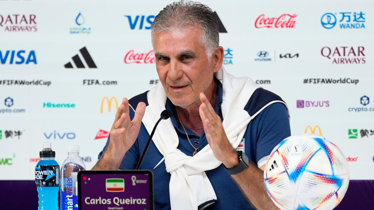 Iran manager Carlos Queiroz