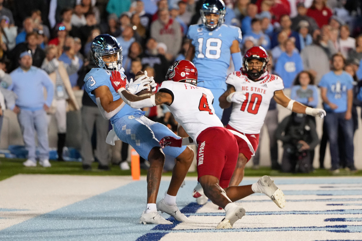 UNC drops to No. 23 in latest CFP rankings