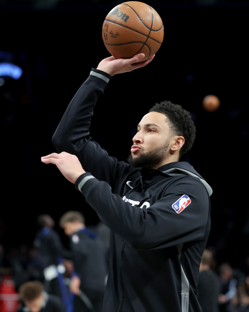 Ben Simmons is hurt again due to a knee injury - USA Today