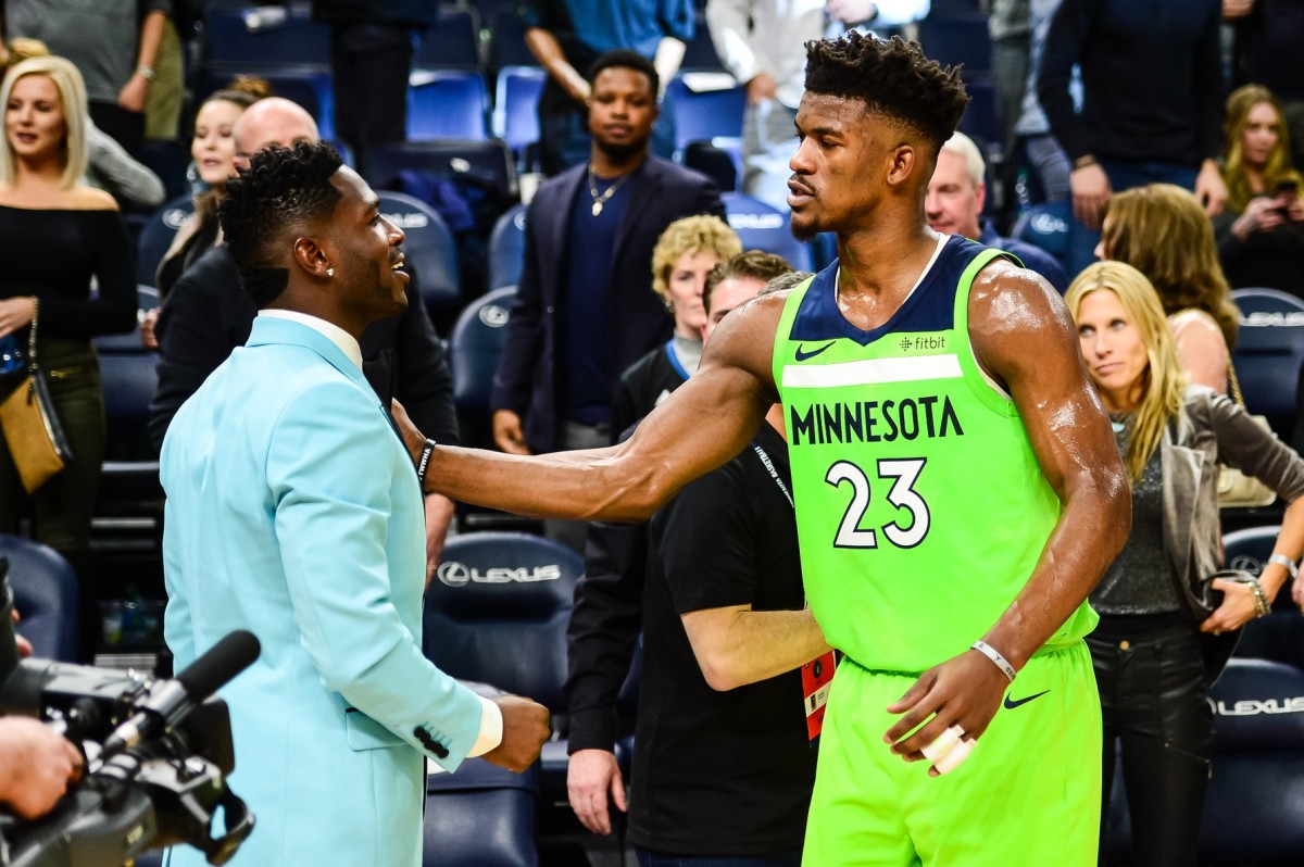 Miami Heat’s Jimmy Butler And Troubled NFL Receiver Antonio Brown Have Longstanding Friendship