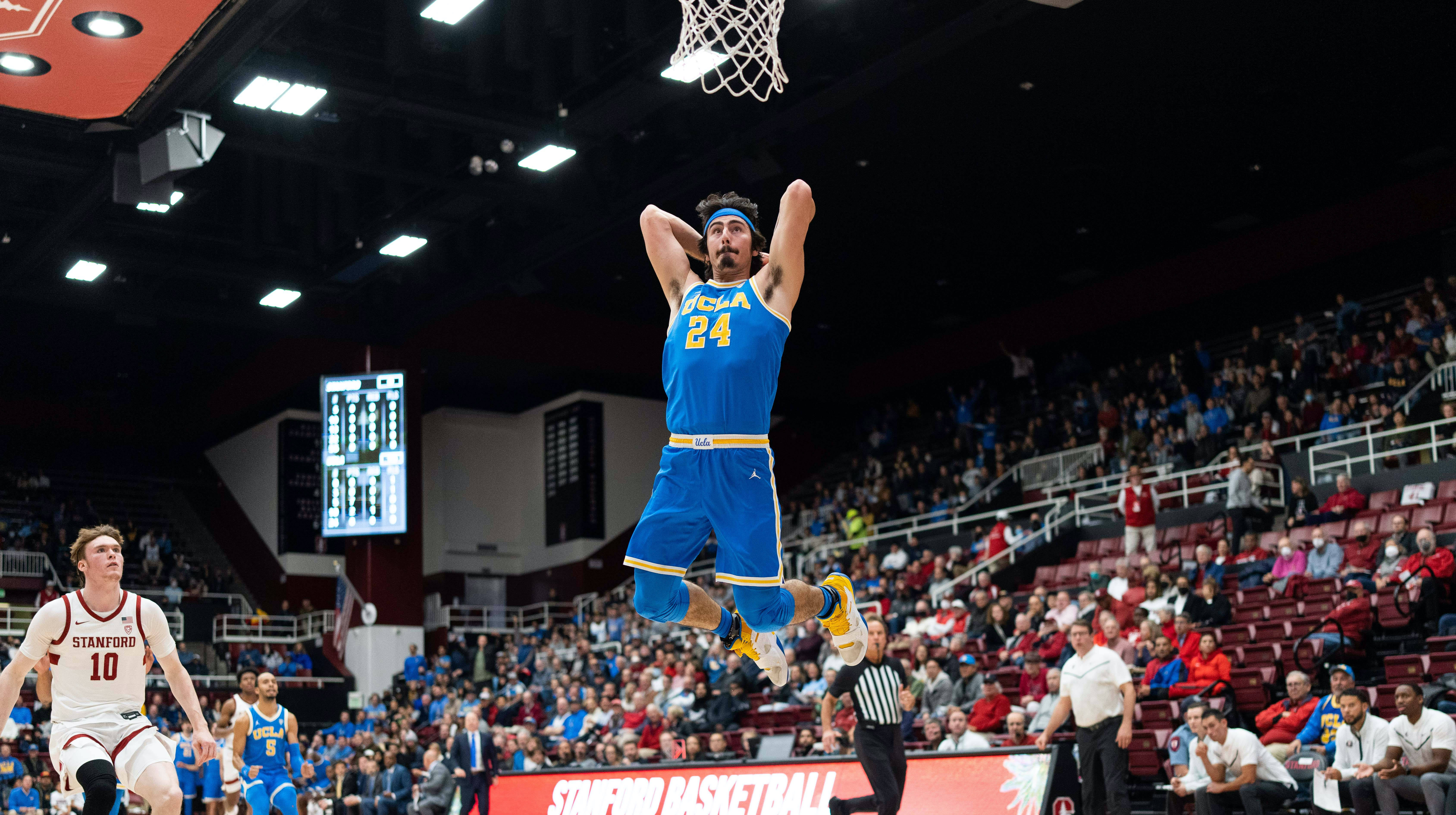 UCLA Men’s Basketball Holds on To Beat Stanford in Tale of 2 Halves