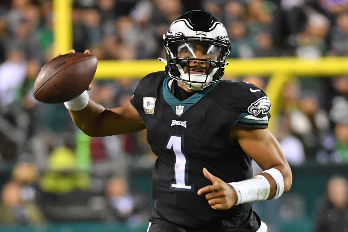 Philadelphia Eagles quarterback Jalen Hurts