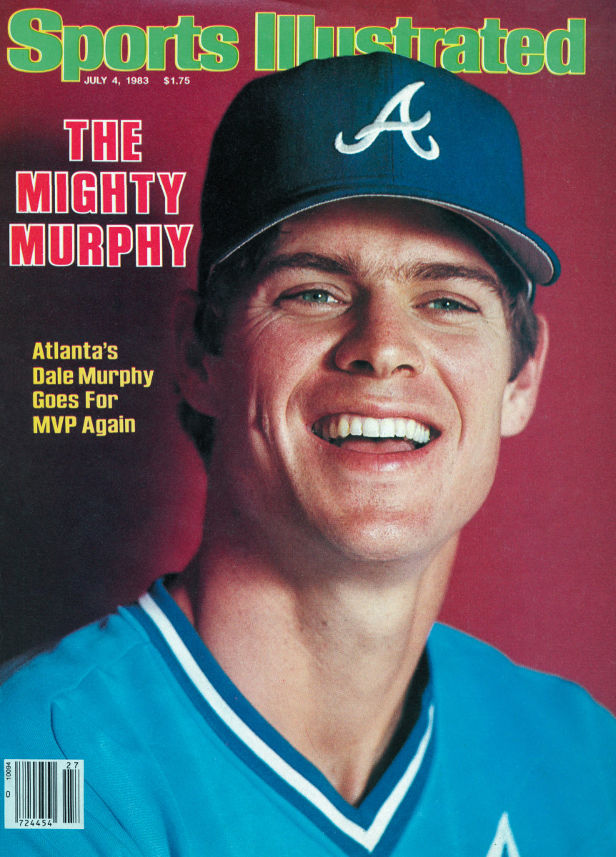 Dale Murphy on the cover of the July 4, 1983, issue of Sports Illustrated.