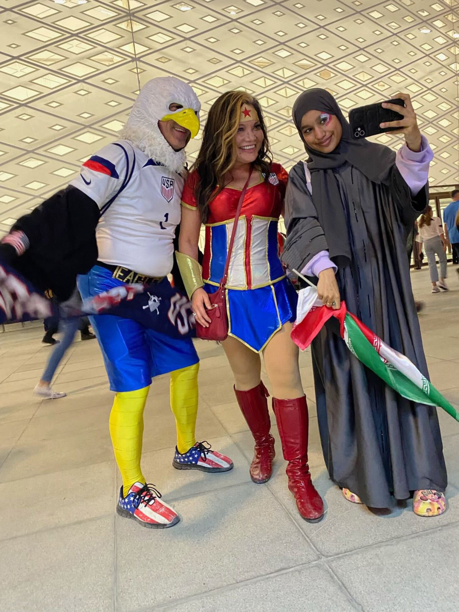 USMNT fans at the World Cup