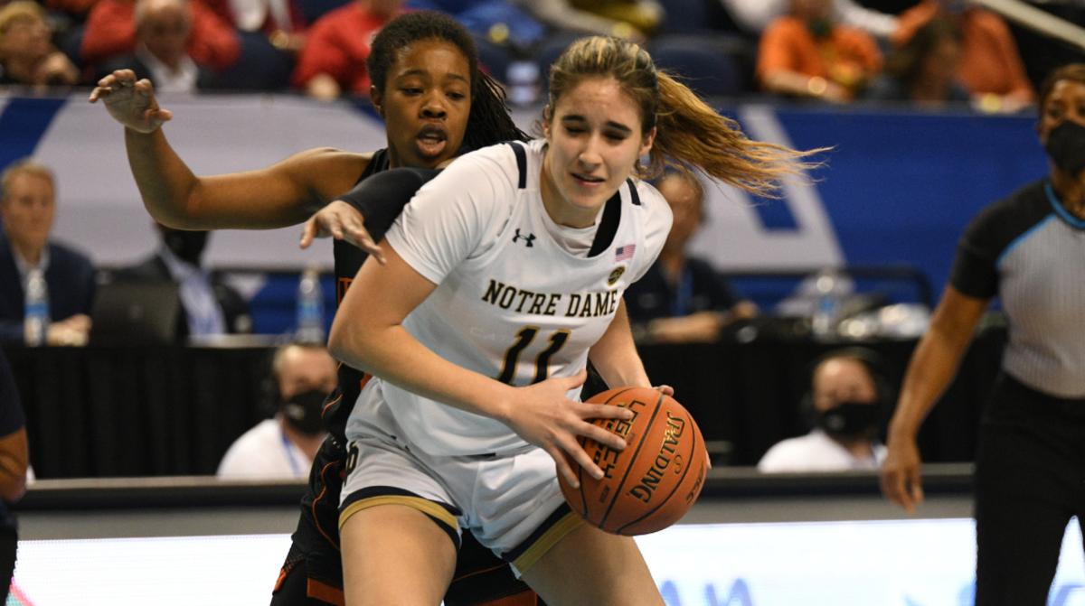 Sonia Citron's Milestone Night Leads Notre Dame Past Virginia - Sports ...