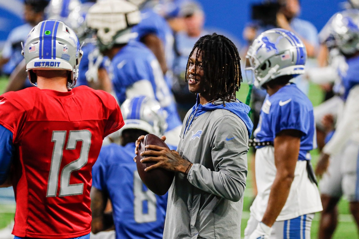 Jacksonville Jaguars vs. Detroit Lions 1st Round WR Jameson Williams