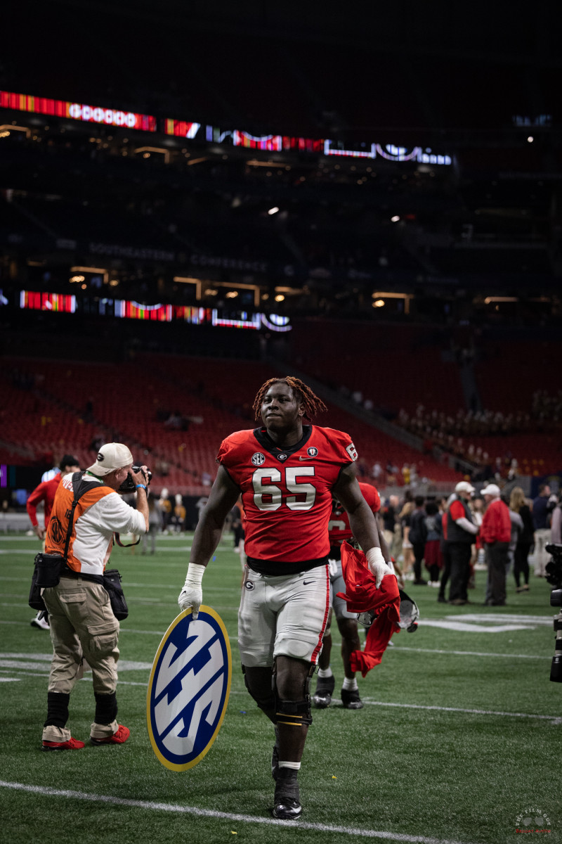 Photo Gallery: Georgia Football Celebrates Championship with the Atlanta  Braves - Sports Illustrated Georgia Bulldogs News, Analysis and More