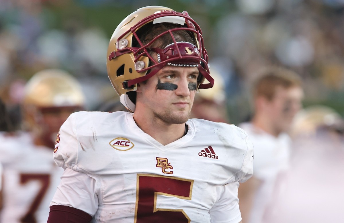Boston College Transfer Phil Jurkovec Interested in Pitt Panthers