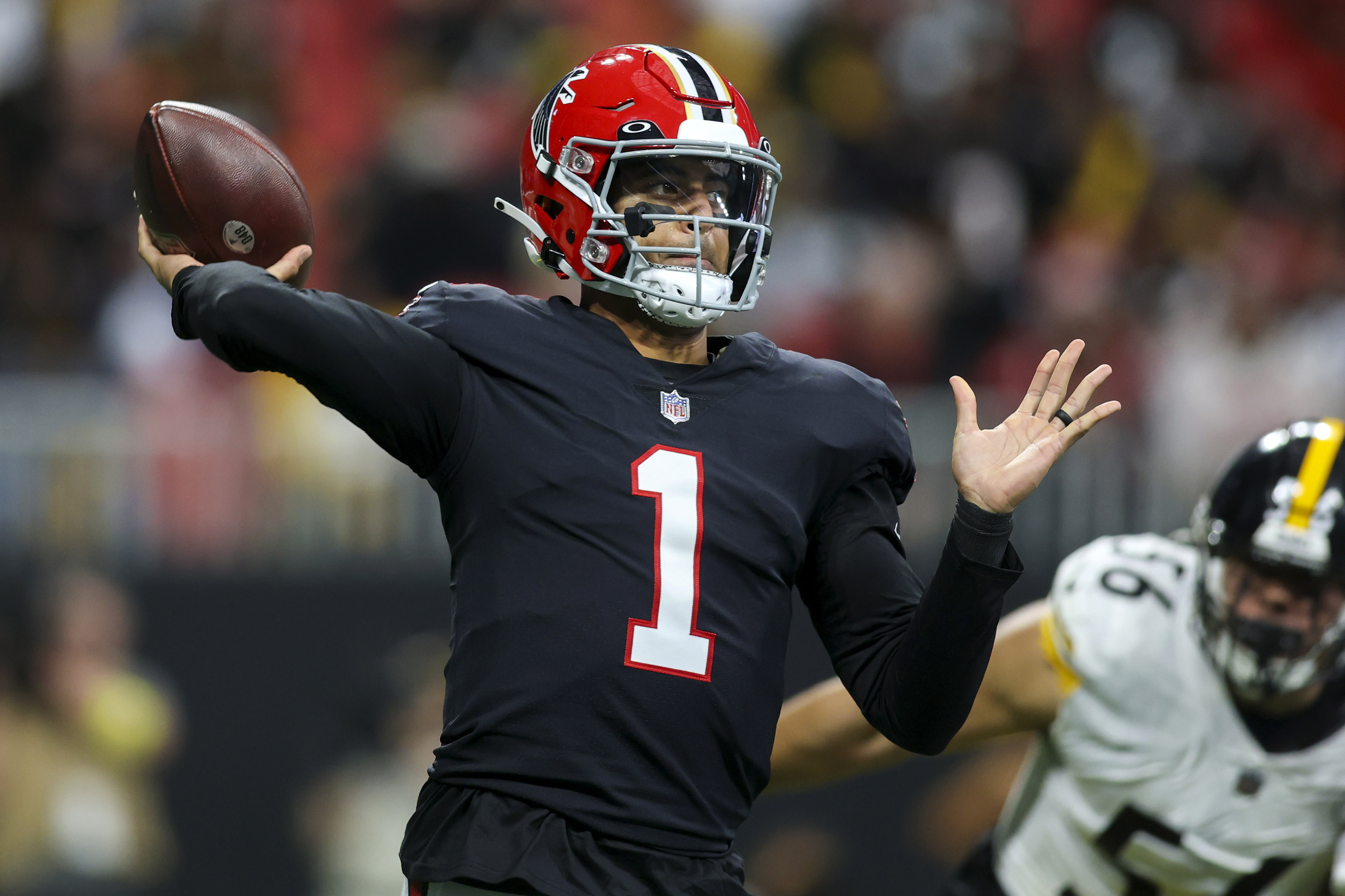 Atlanta Falcons' Marcus Mariota Struggles vs. Pittsburgh Steelers; QB