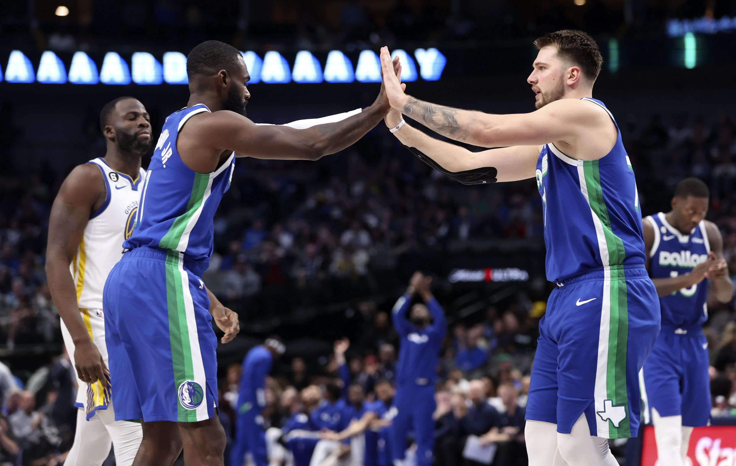 Luka Doncic Tim Hardaway Jr Making NBA History In Dallas Mavs Win 