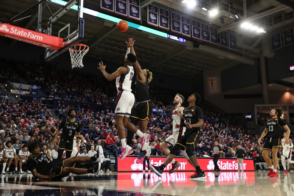 Gonzaga Bulldogs Kent State Golden Flashes17