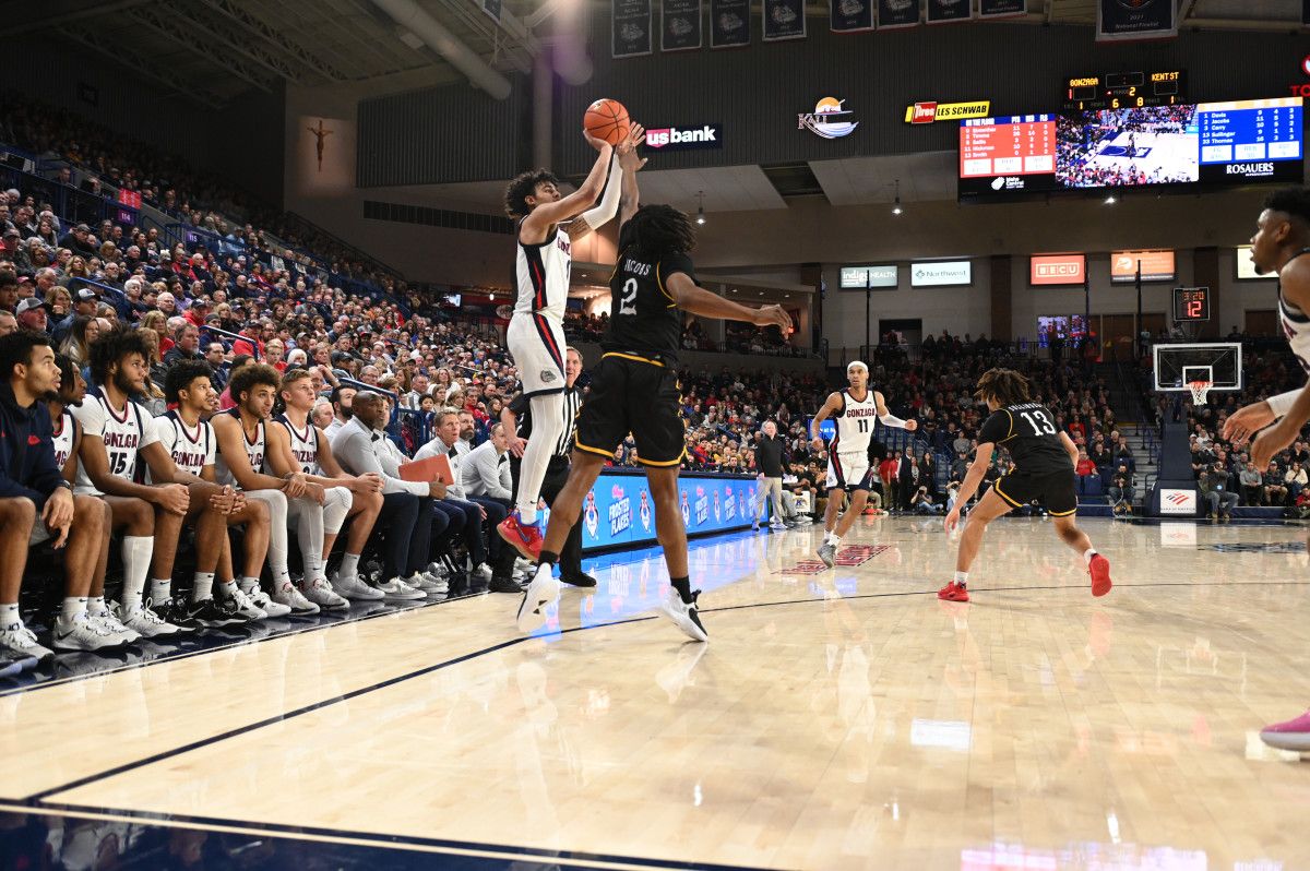 Gonzaga Bulldogs Kent State Golden Flashes40
