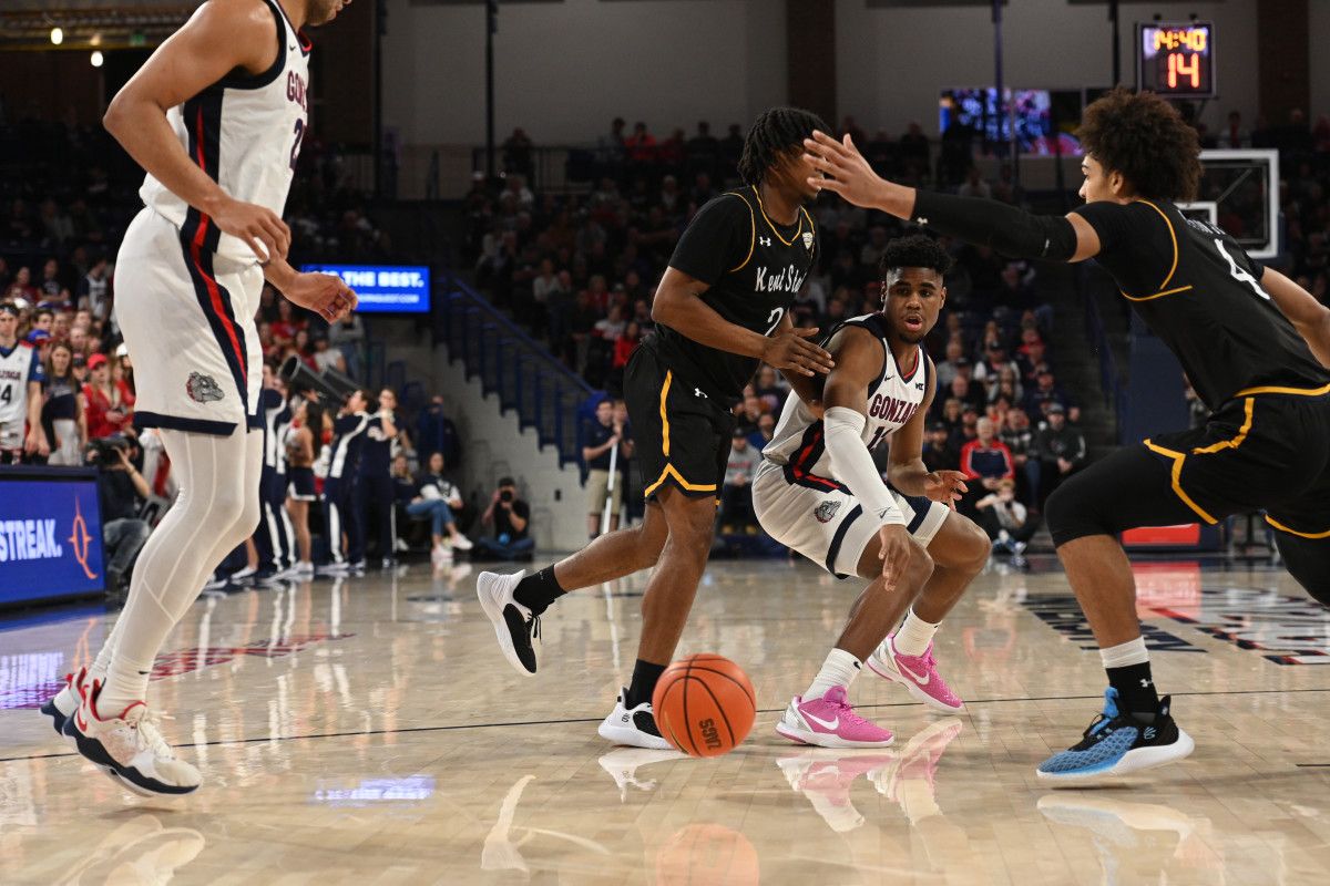 Gonzaga Bulldogs Kent State Golden Flashes29