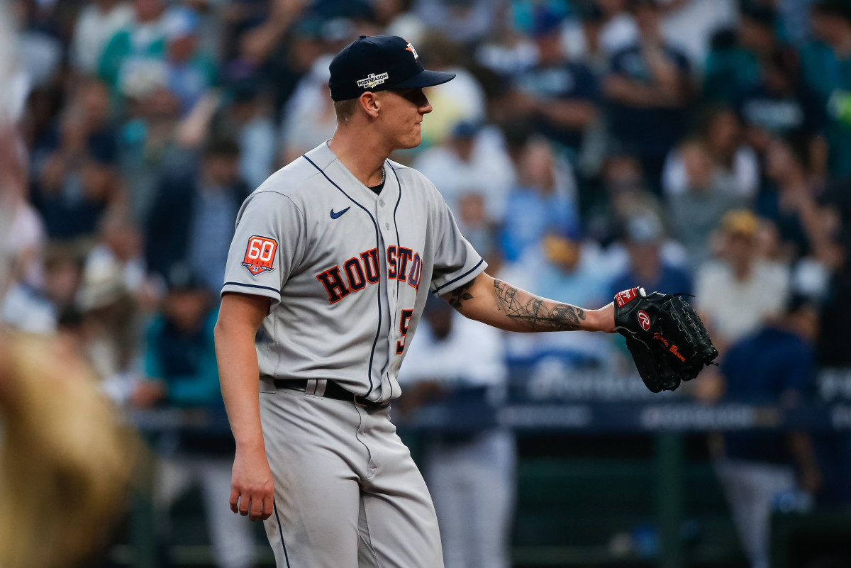 Houston Astros Pitcher Hunter Brown