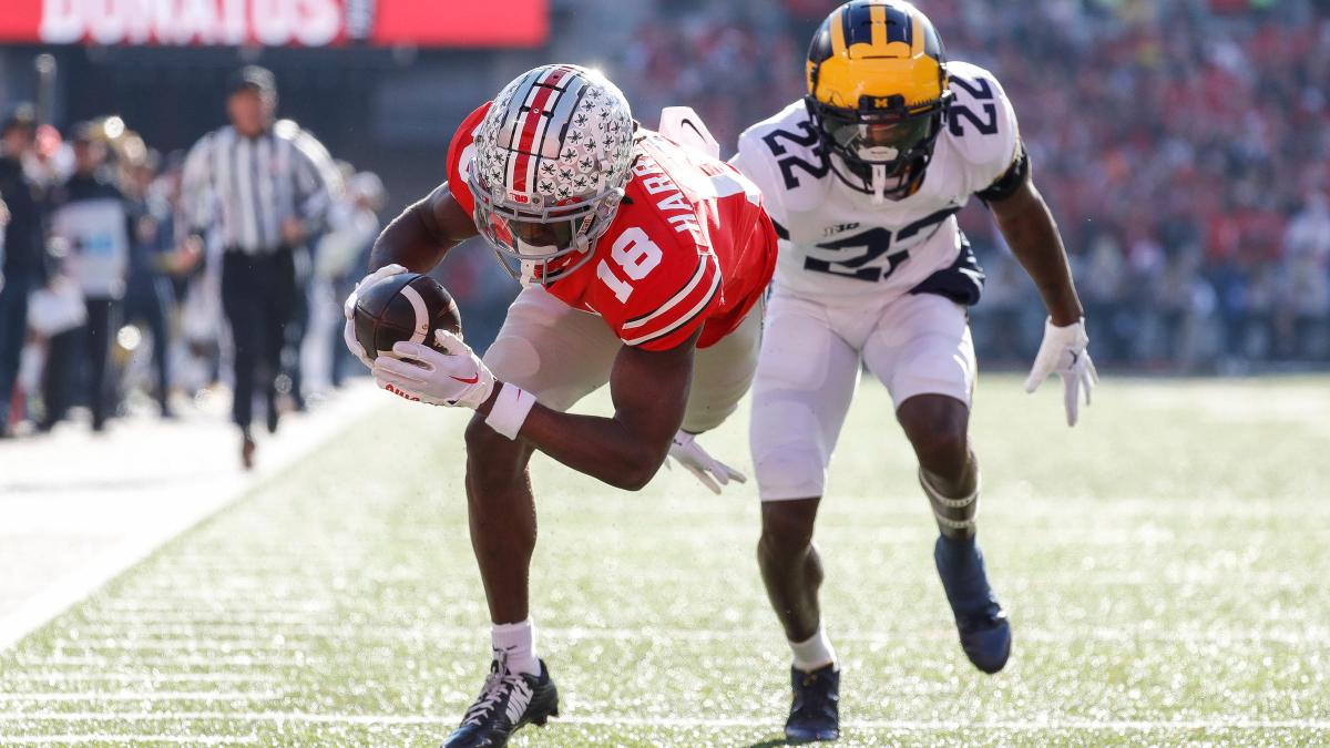 Ohio State’s Marvin Harrison Jr., Dawand Jones Named First-Team All-Americans By CBS Sports