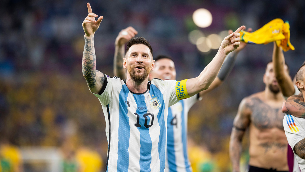 Messi and Argentina are hoping to win the World Cup