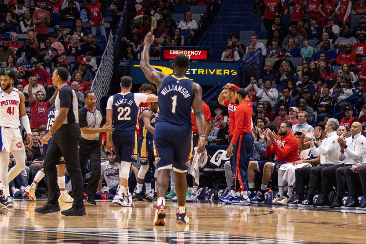 Pelicans Grind Out Win Against Pistons Sports Illustrated New Orleans