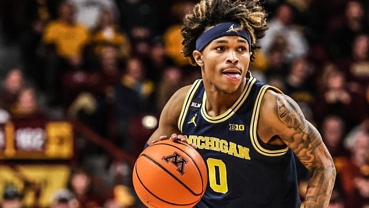 Michigan Basketball Freshman Dug McDaniel Shines In First Start