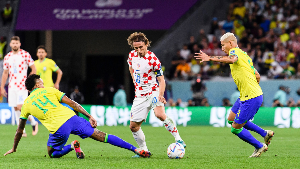 Luka Modrić leads Croatia against Brazil