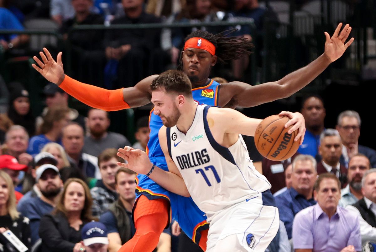 Luka Doncic, Lu Dort, Dallas Mavericks