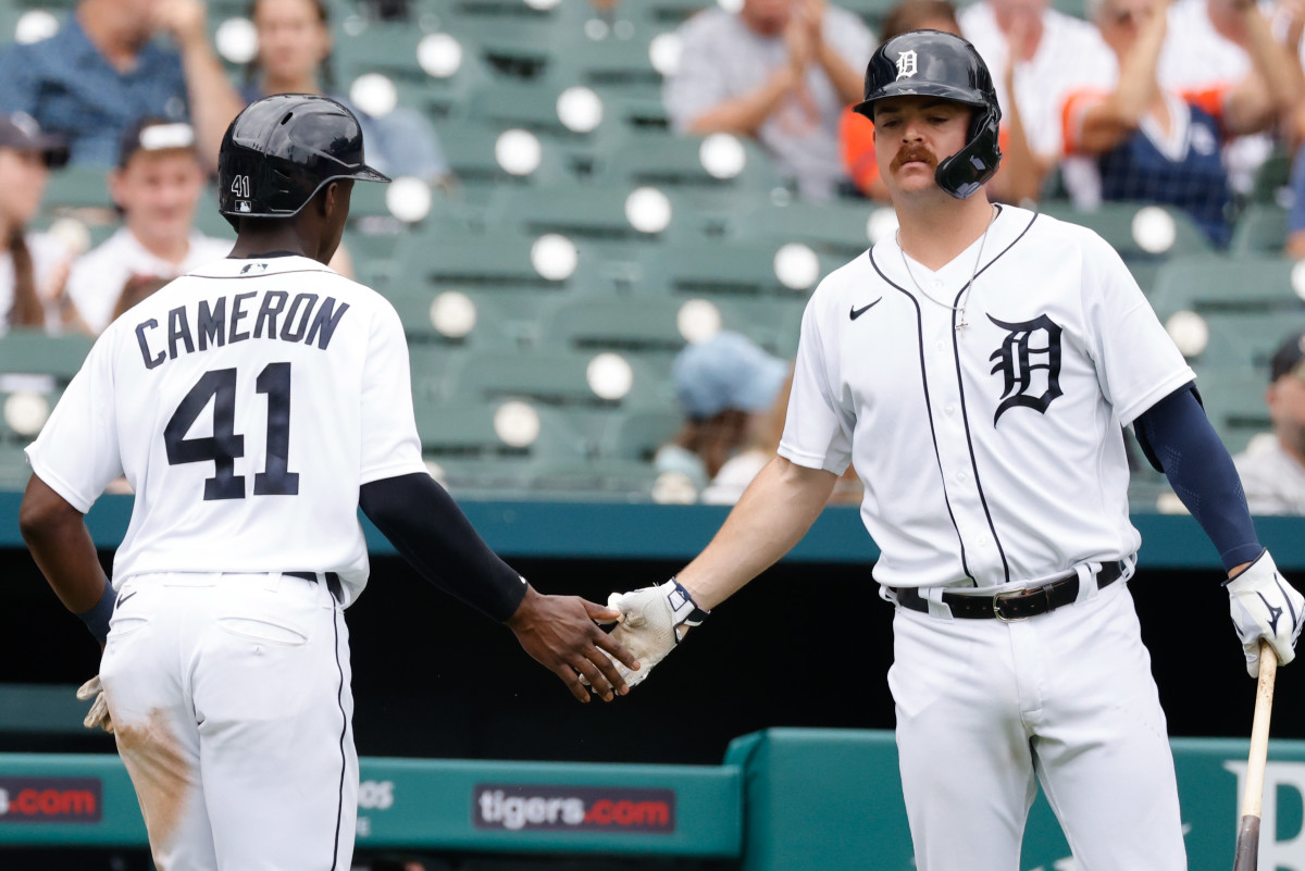Detroit Tigers Outfielder Daz Cameron and Catcher Jake Rogers 