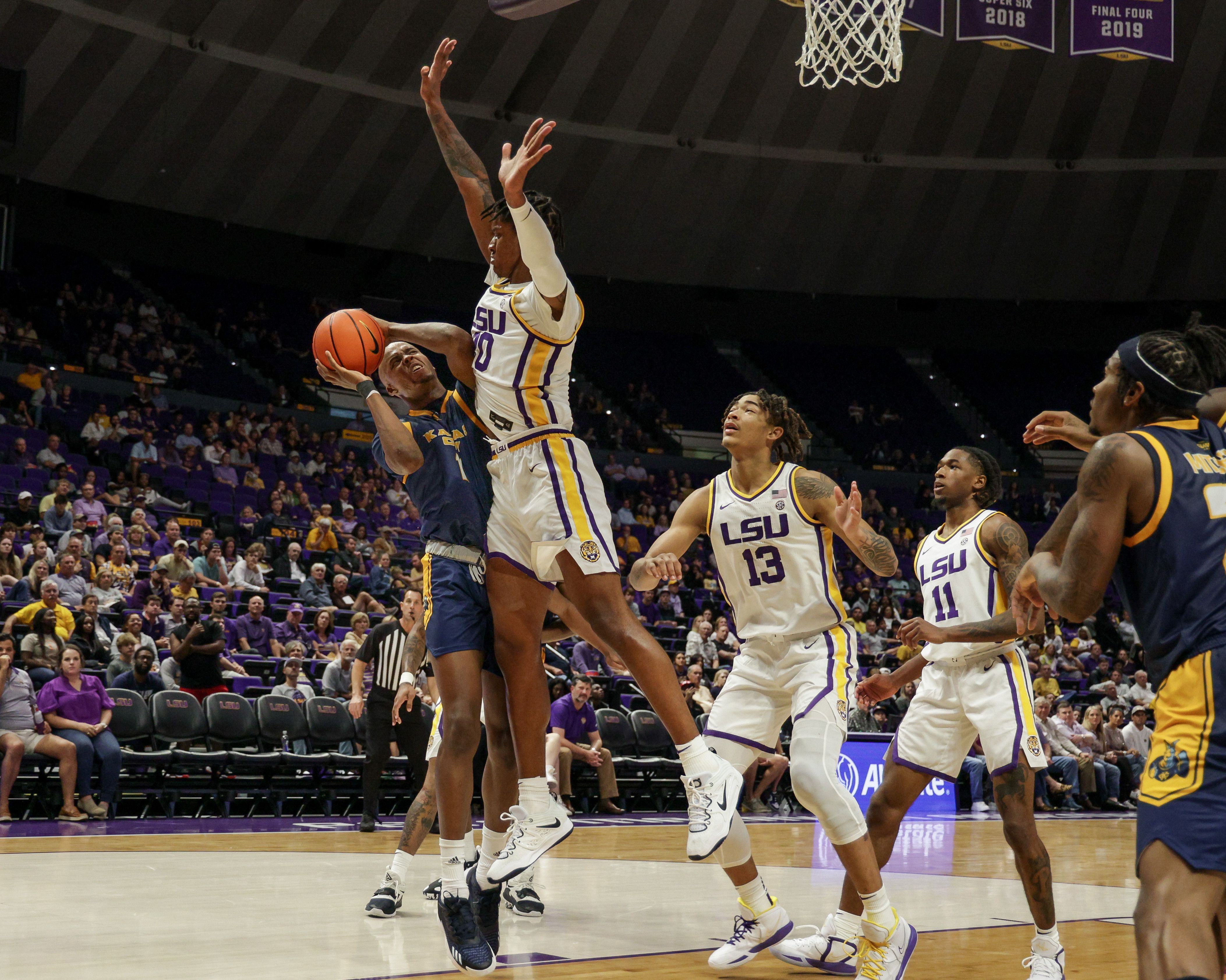 Instant Analysis: LSU Handles Business in 67-57 Victory Over NC Central ...