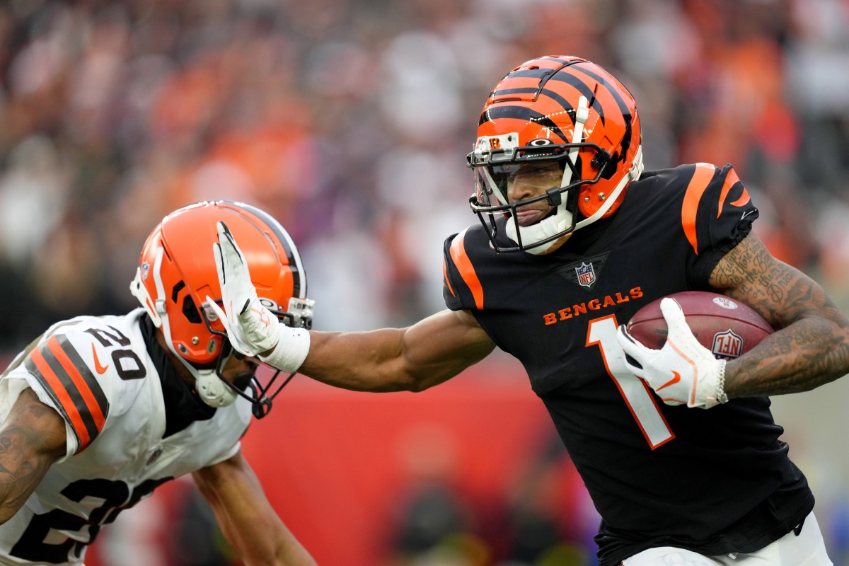 Look Cincinnati Bengals Wide Receiver Ja'Marr Chase Arrives For Bengals OTAs Sports