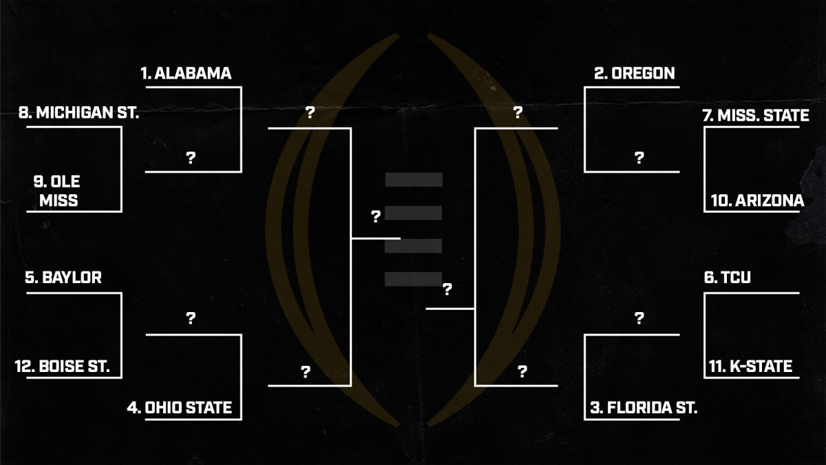 How the 2014 Playoff would've looked with 12 teams