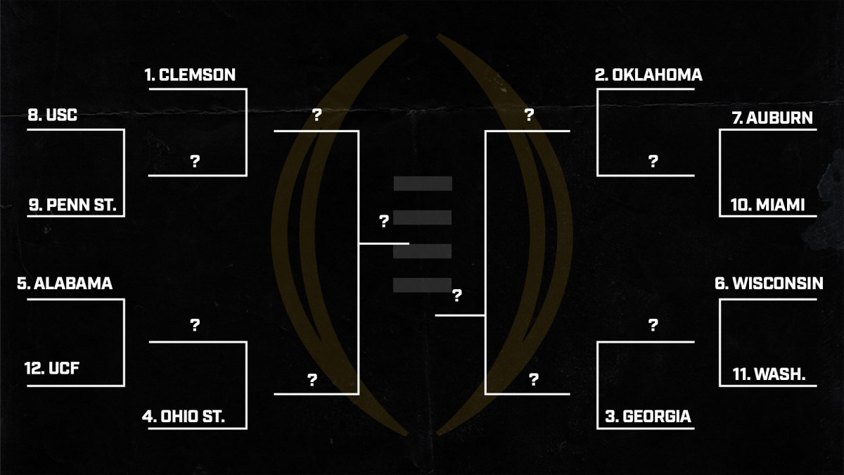 How the 2017 Playoff would've looked with 12 teams.