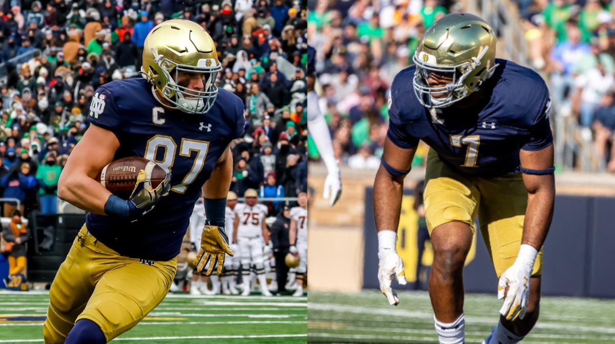 2023 NFL Draft Notre Dame Players Find New Homes Sports Illustrated