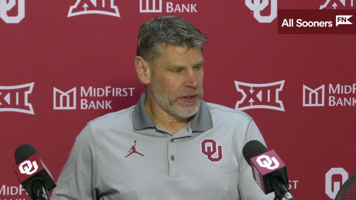 WATCH Oklahoma HC Porter Moser Central Arkansas Postgame Sports