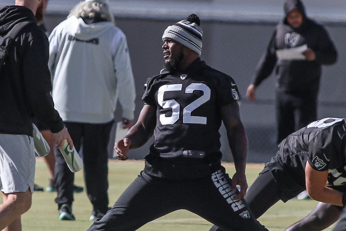 From the Las Vegas Raiders' locker room MLB Denzel Perryman Sports