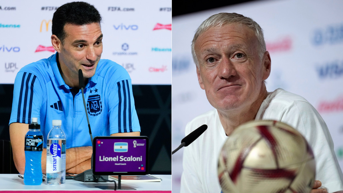 Lionel Scaloni and Didier Deschamps will manage the World Cup final