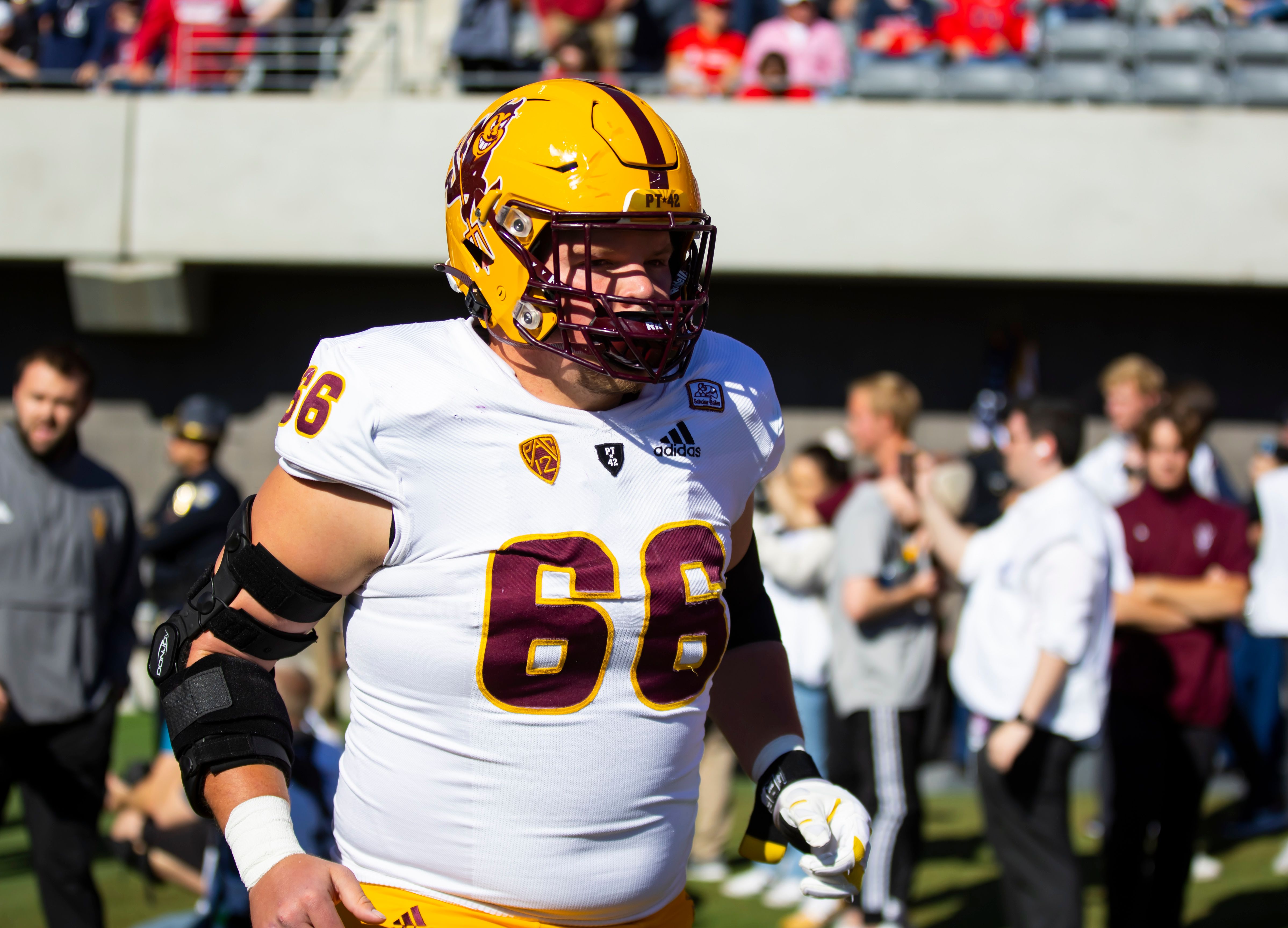 Arizona State OL Ben Scott is visiting Auburn today - Vimarsana News