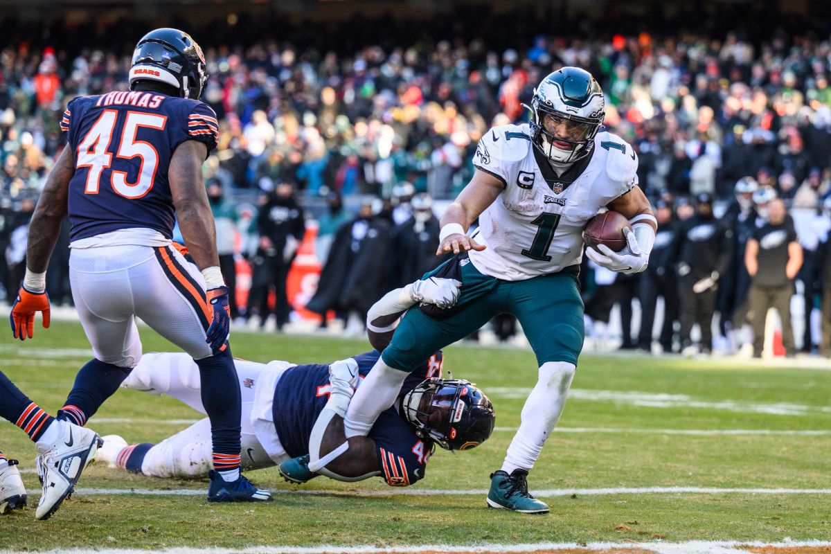 Hit by Bears Defender Left Jalen Hurts with Injury - Sports Illustrated Chicago Bears News, Analysis and More - Vimarsana News