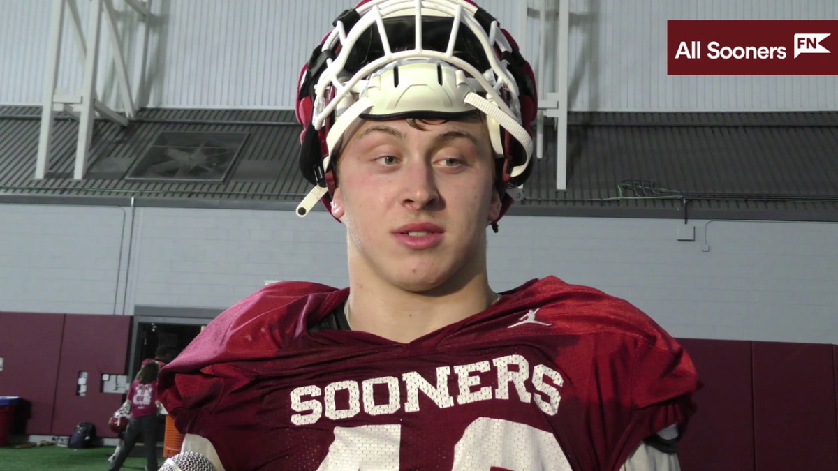 WATCH Oklahoma DE Ethan Downs Interview Sports Illustrated Oklahoma