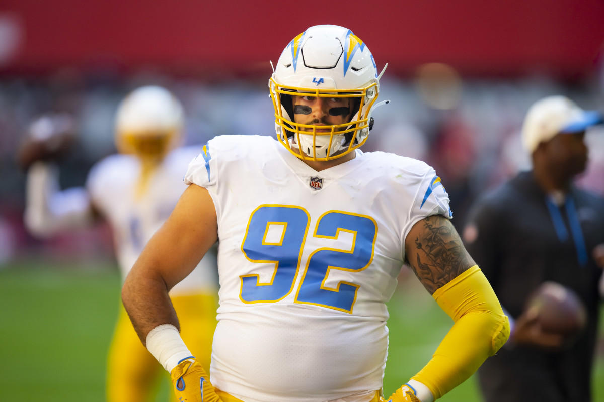 Los Angeles Chargers Place DL Joe Gaziano on Injured Reserve, Make