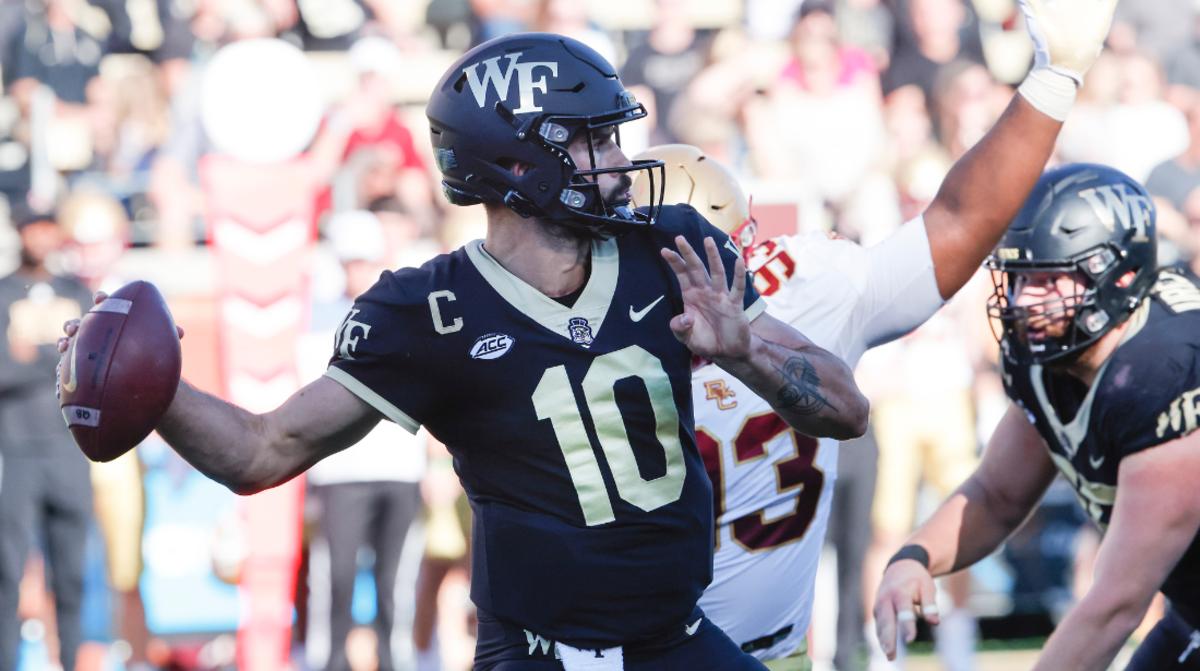 Wake Forest QB Sam Hartman To Enter The Transfer Portal, Notre Dame The