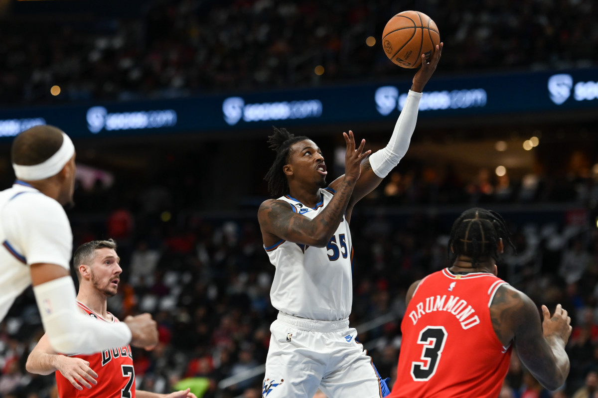 Wizards G Delon Wright will need to be aggressive tonight on both ends of the floor - USA Today