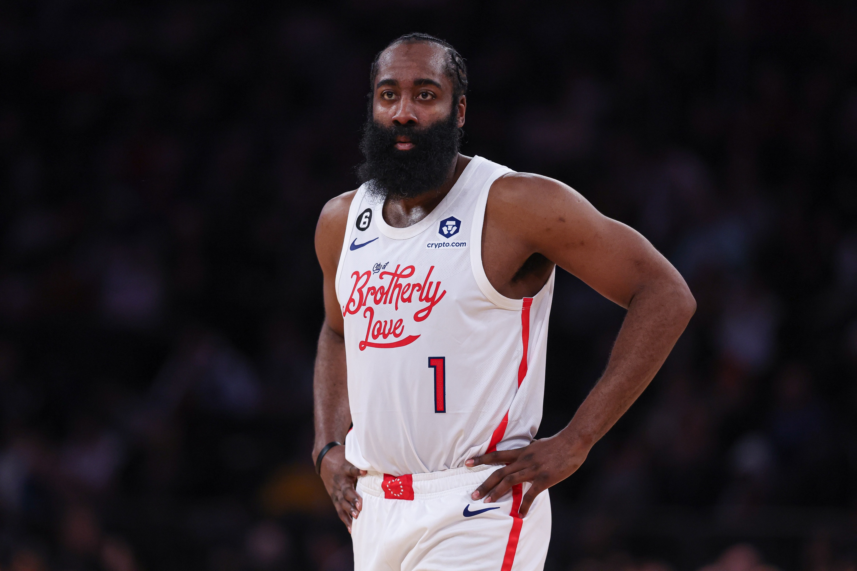We love what James Harden wore to his NBA playoff postgame #LoveIsLove -  Outsports