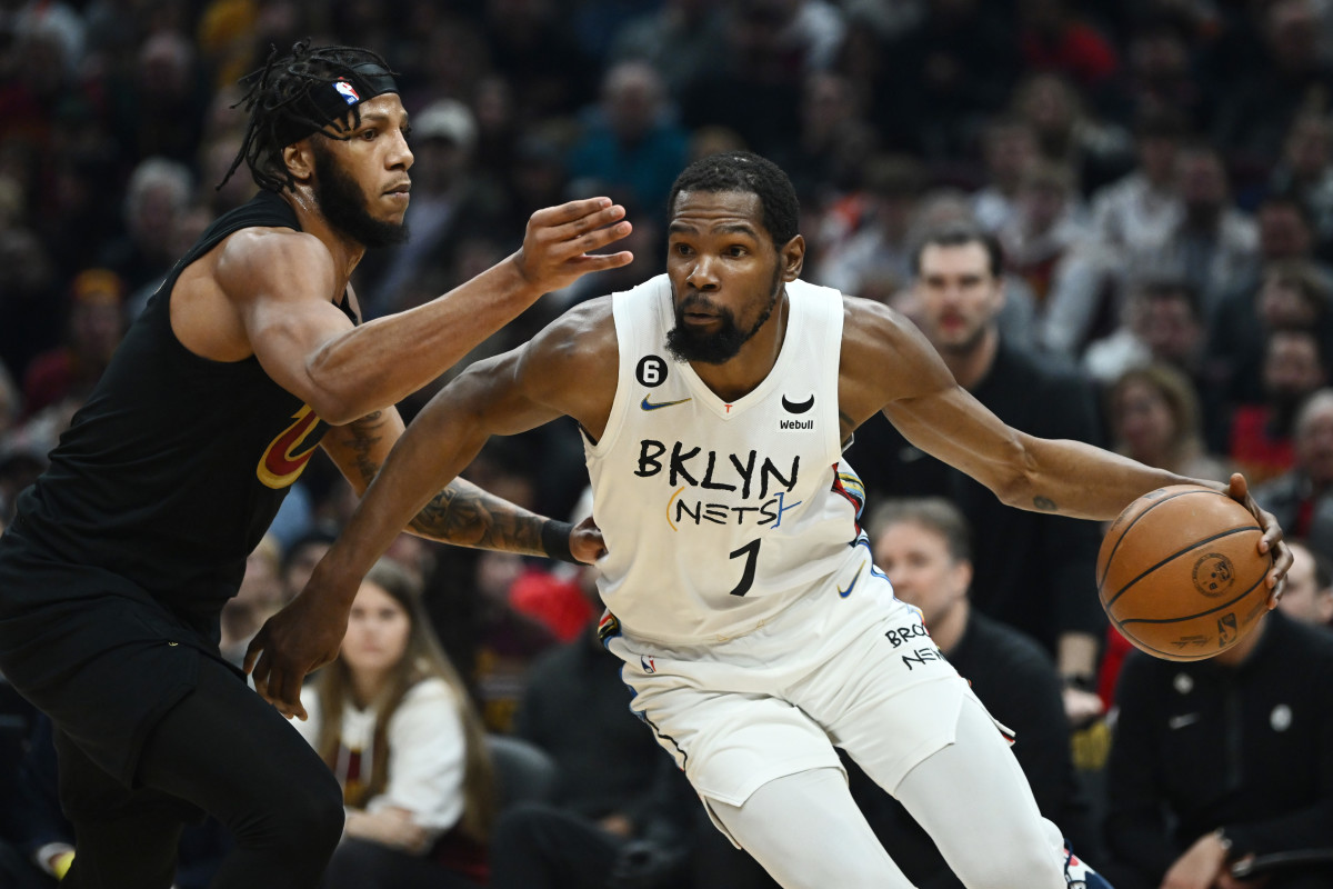 Kevin Durant Makes History During Brooklyn Nets vs. Cleveland Cavaliers