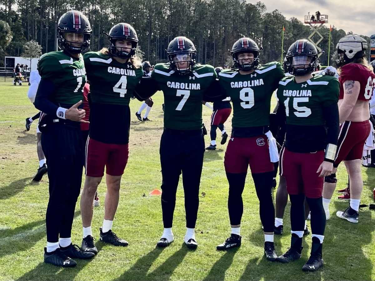LOOK: South Carolina Holds First Bowl Practice