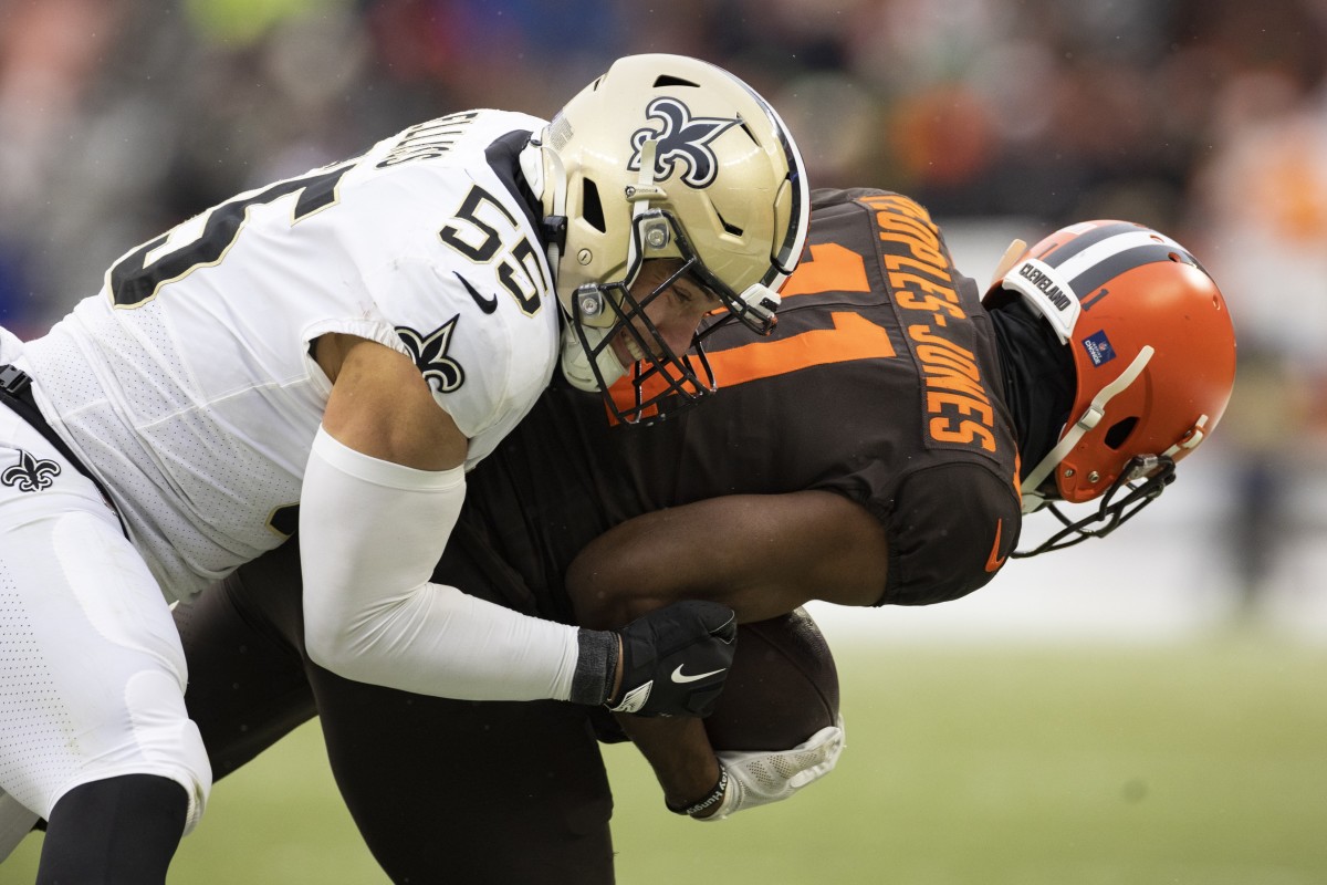 Saints-Browns: Christmas Eve Game Balls - Sports Illustrated New Orleans  Saints News, Analysis and More