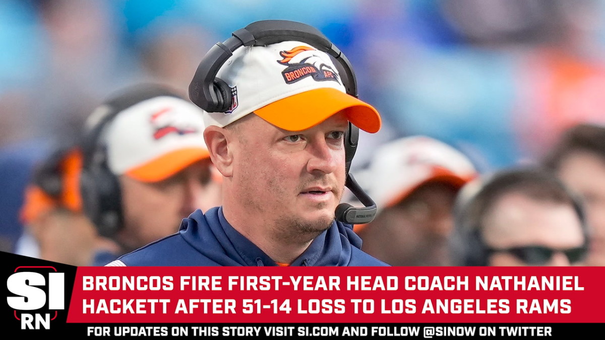 NFL World Reacts to Denver Broncos' Firing Nathaniel Hackett - Sports  Illustrated