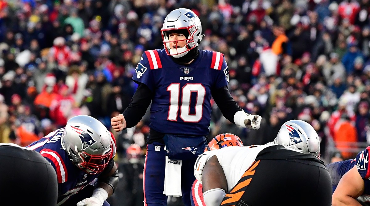 Patriots quarterback Mac Jones goes to the Commanders in SI's re-draft of the 2021 NFL draft.